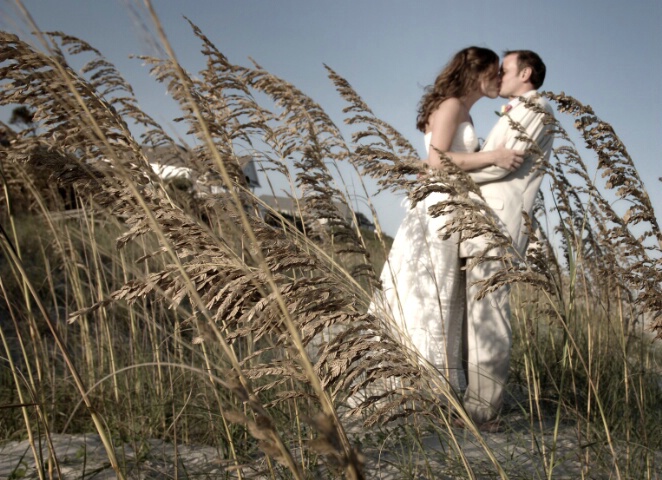 Love behind the Sea Grass