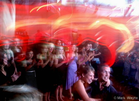 Streaking Across the Dance Floor