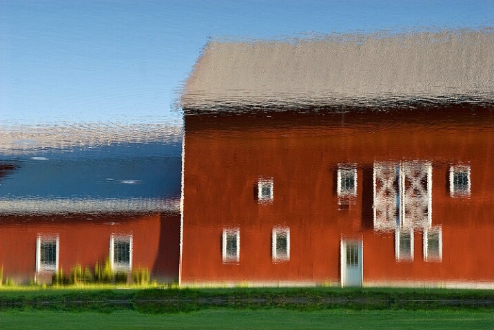 Barn Reflection (Inverted)