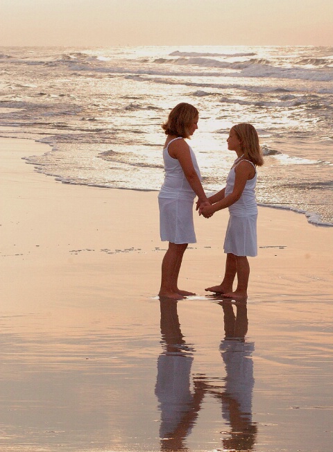 Sisters at Sunrise