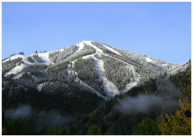 First snow on Bald Mountain ~ Sun Valley 09/24/07