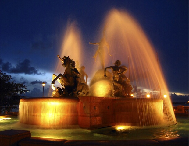 Night Fountain