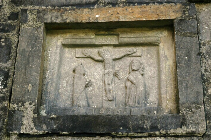 Turlough Church Stonework, County Mayo