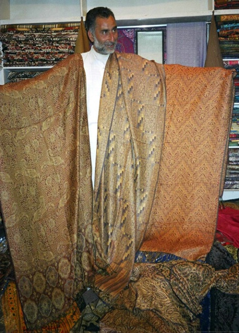 - Shawls from Kashmir -