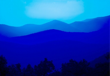  View from Blue Ridge Pkwy - North Carolina