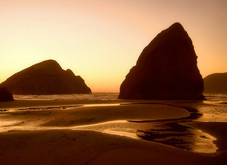 Gold Beach Sunset II