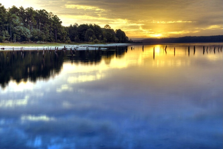 Sunrise at Jordon Lake