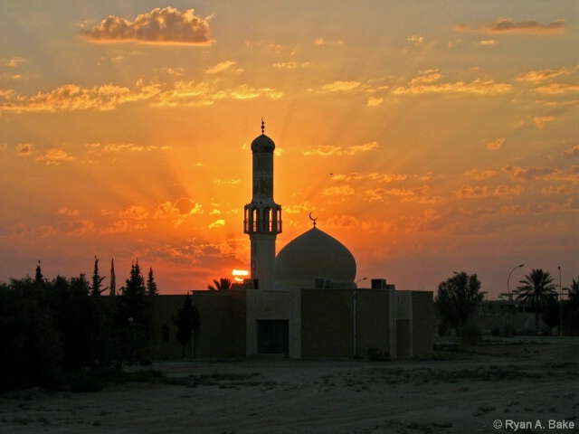 Mosque at Sunrise