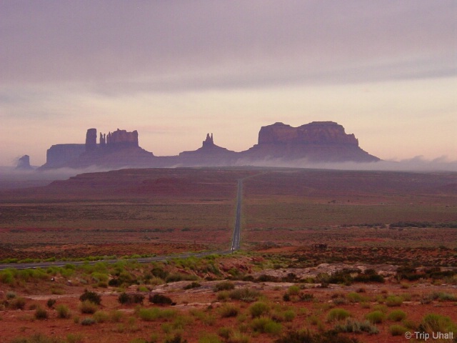 Morning Mist on Monument Valley