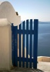 Gate in Santorini