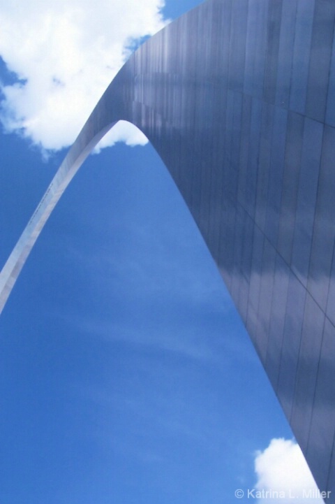 Up Close Gateway Arch