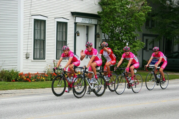 Bike race through Moretown Village, VT - ID: 4879782 © Eleanore J. Hilferty