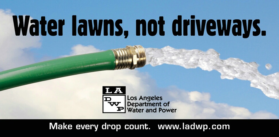 Water Consevation for Los Angeles DWP. 
