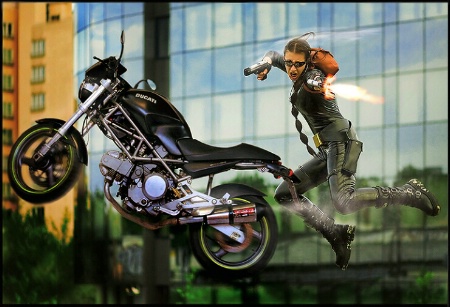 Lara Croft wild ride