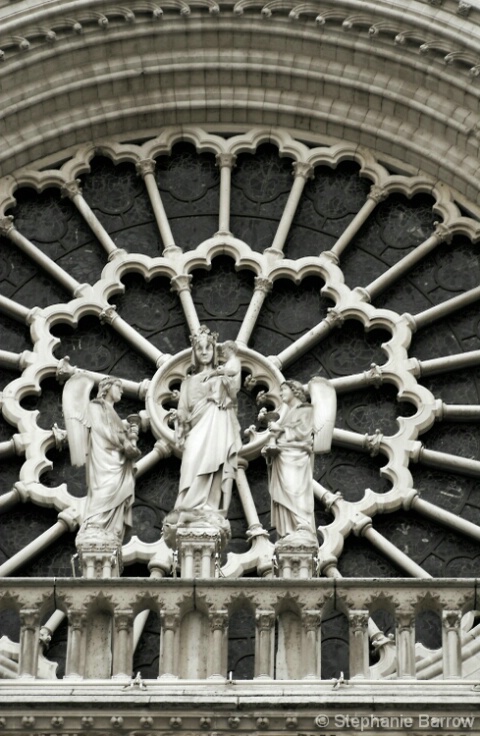 Notre Dame Exterior Detail