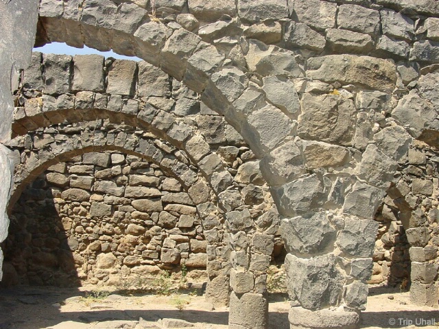 Arched house, Korazim (Galilee), Israel