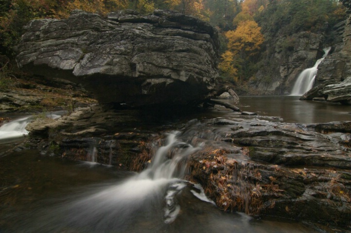 Cascades and Linville Falls