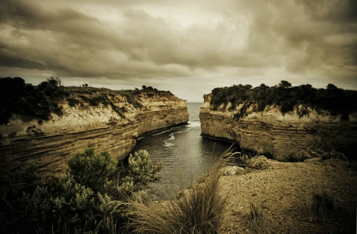 Loch Ard Gorge, A View from Above