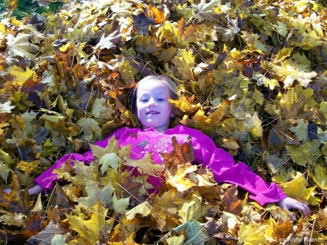 A Romp in the Leaves 