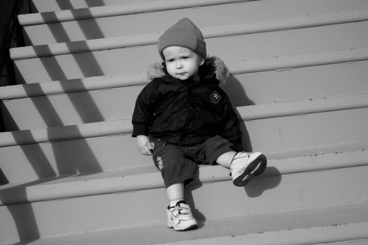 Sitting On The Steps