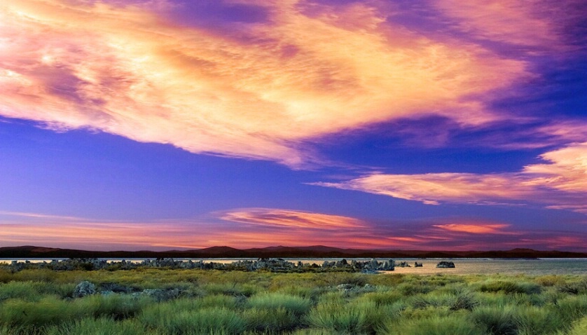 Sunset Over Mono Lake