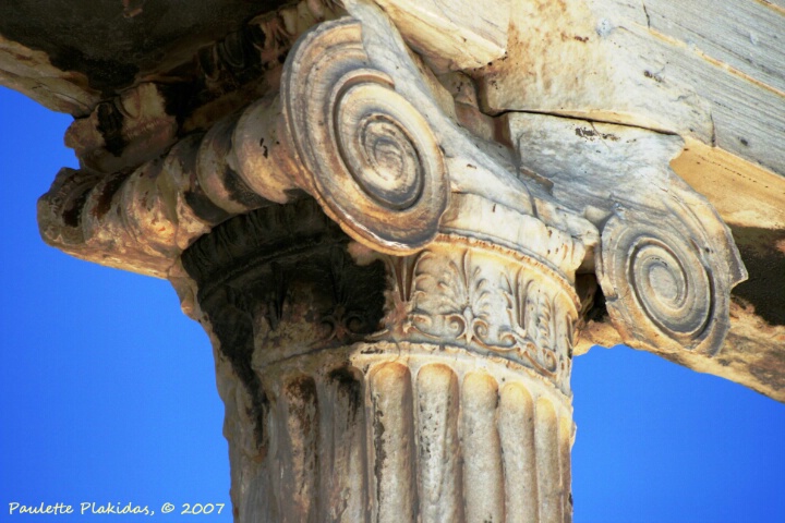 Ionic Column in Athens