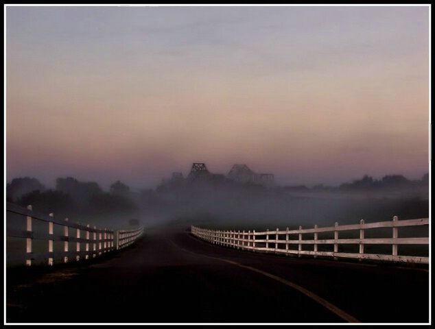 Foggy Morning Sunrise