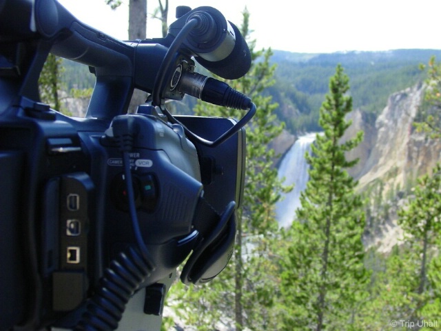 I spy Yellowstone Falls