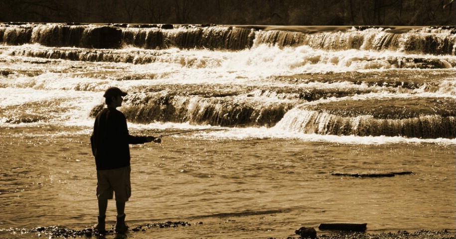 Fishin the Falls