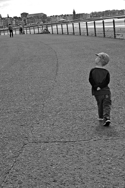 Strolling On The Promenade