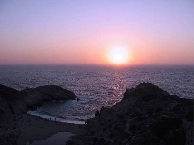 Sunset in Nas, Ikaria