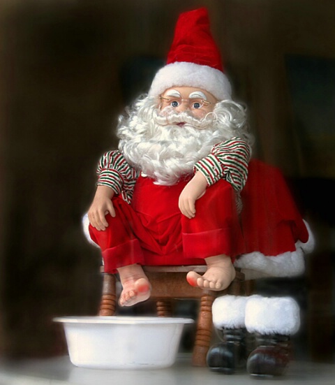 Barefoot  Santa