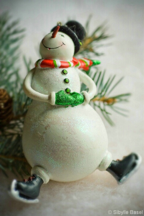 Skating Snowman... - ID: 5144548 © Sibylle Basel