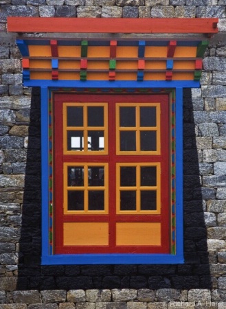 Monastery Window-  Lukla, Nepal