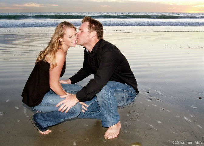 Beach kisses