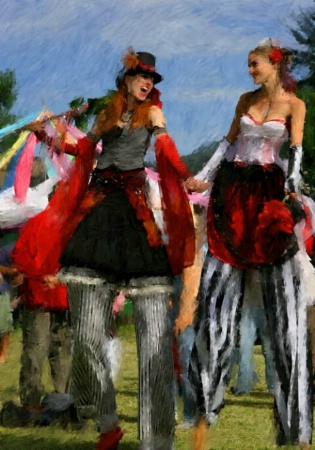 Essense - Festival Stiltwalkers