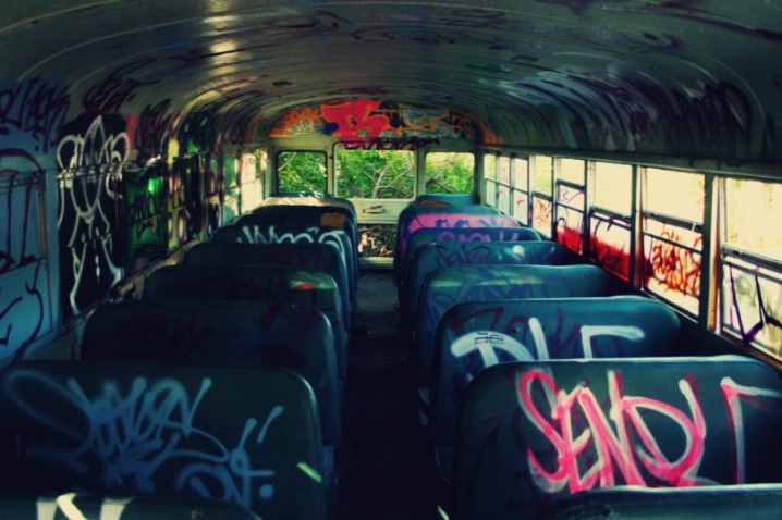 Vintage Abandoned Bus