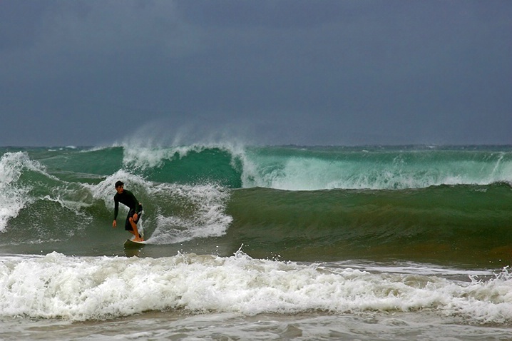 Wailea Surfer - ID: 5277304 © Janine Russell