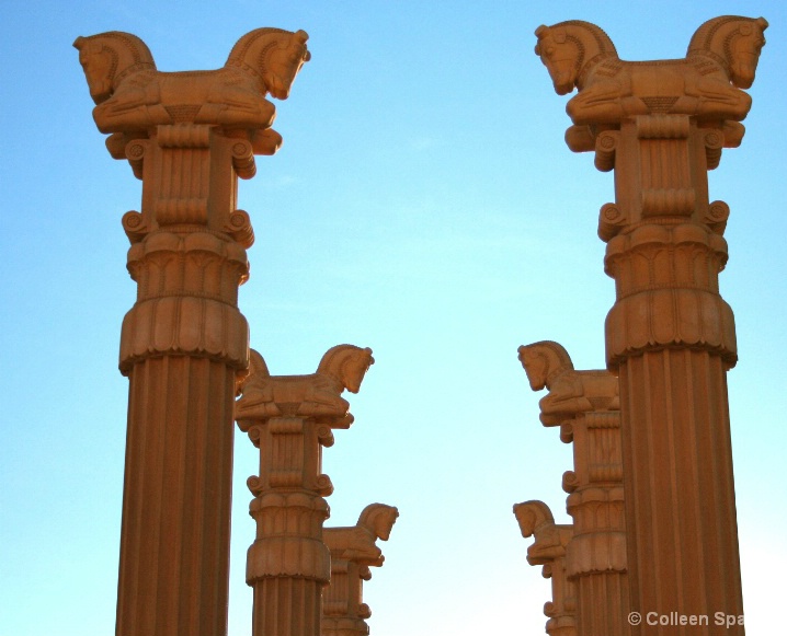 Darioush Pillars After