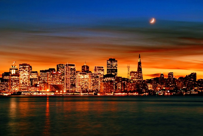 Night Skyline of San Francisco