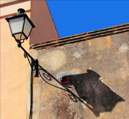 Street Lamp with Shadow