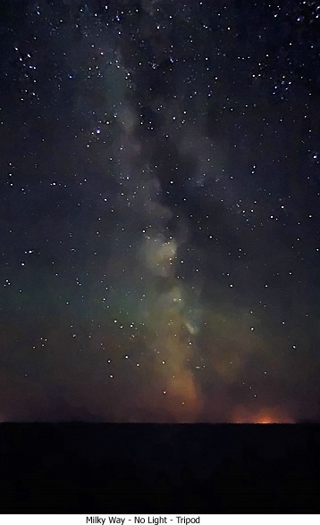 Milky Way, Taken on a moonless night with virtuall