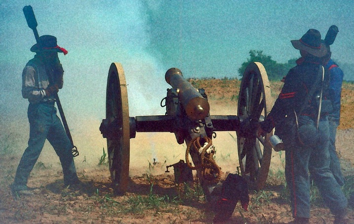 Cannon Fire at Gettysburg