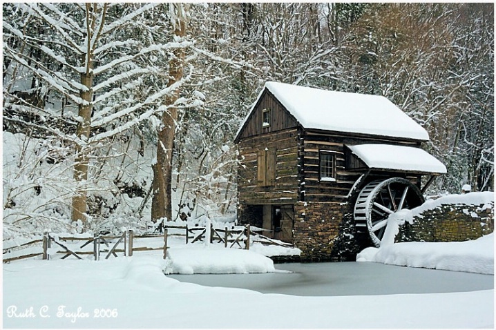 Winter Wonderland at the Mill