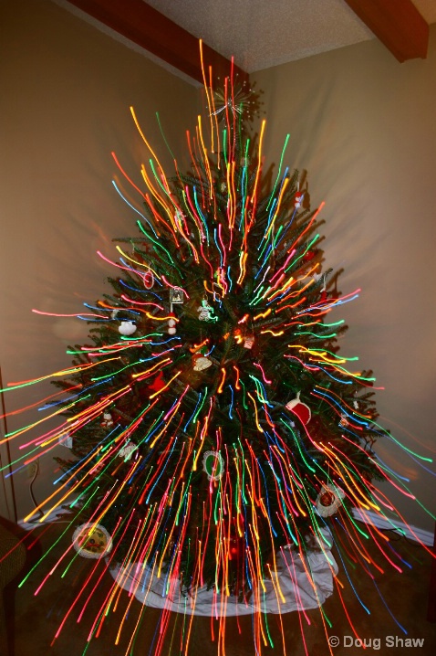 Exploding Christmas Tree