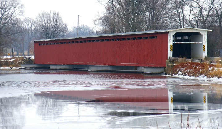 Langley Covered bridge Dec.