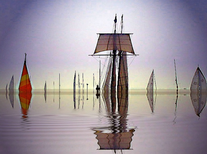 sailboat scene