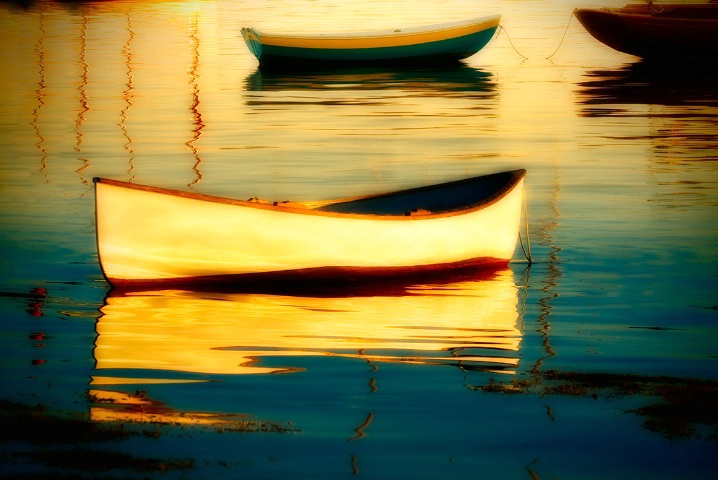 2 dinghies, Brooklin, ME