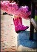 Her Pink Boots