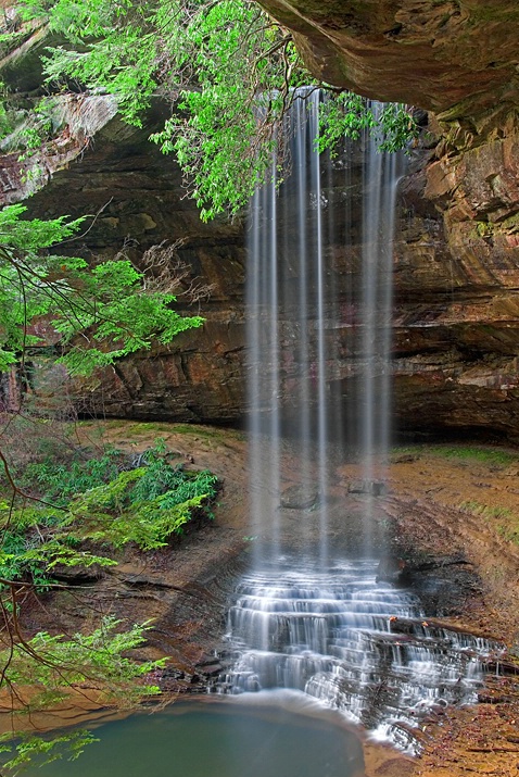 Northrup Falls in Tennessee - ID: 5404592 © Donald R. Curry